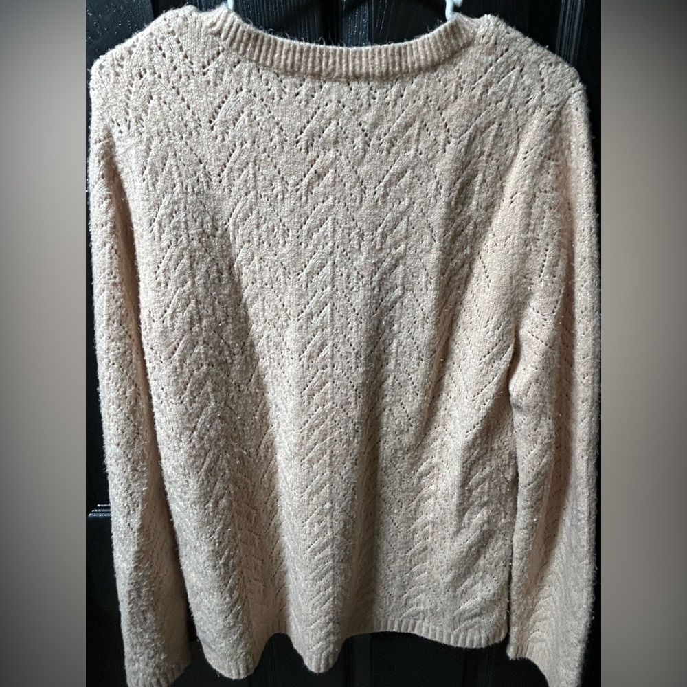 Talbots Women's peach Sweater - Picture 2 of 3